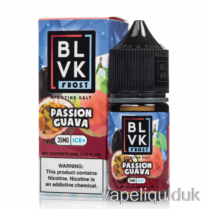 Passion Guava - BLVK Frost Salts - 30mL 35mg Vape Liquid